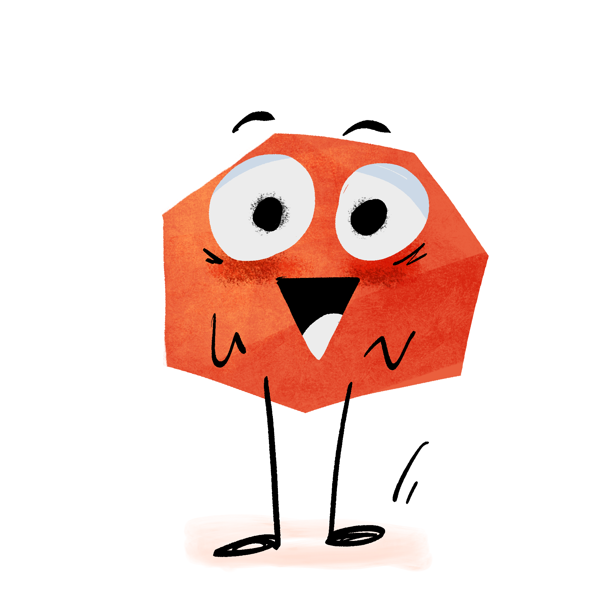 Project BRICK mascot Joy